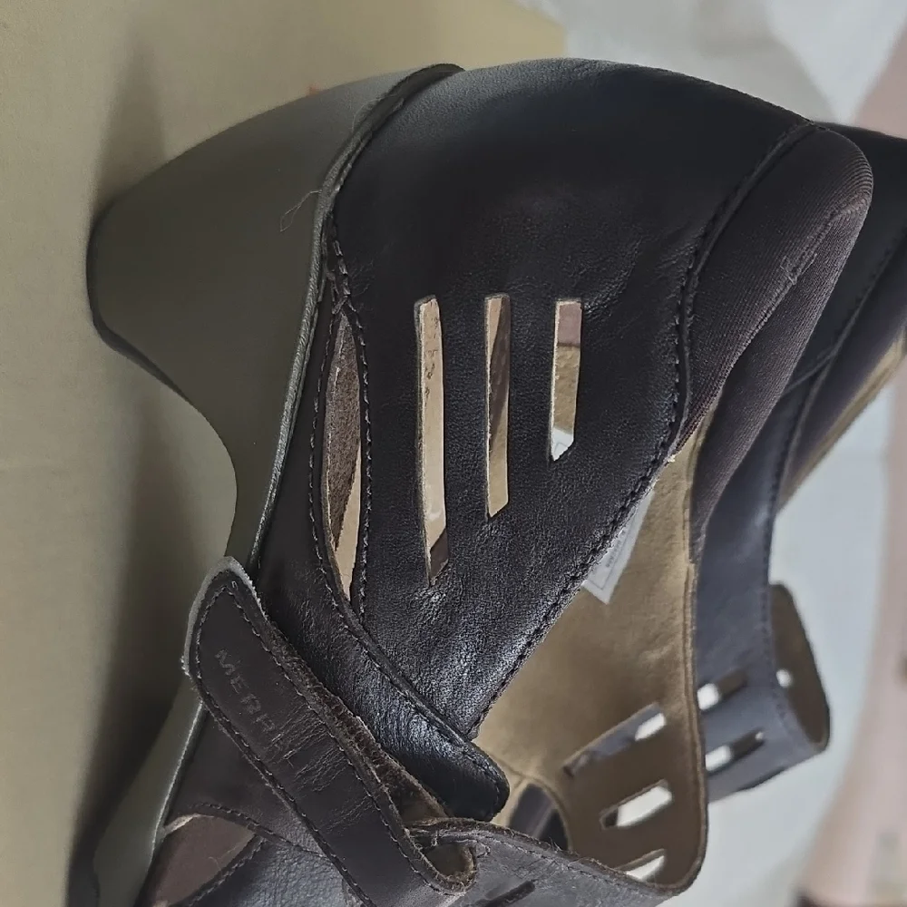 Merrell Espresso Cutout Heels